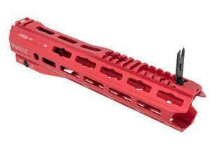 Strike Industries Gridlok LITE 11-inch Complete Handguard in Red with integrated BUIS